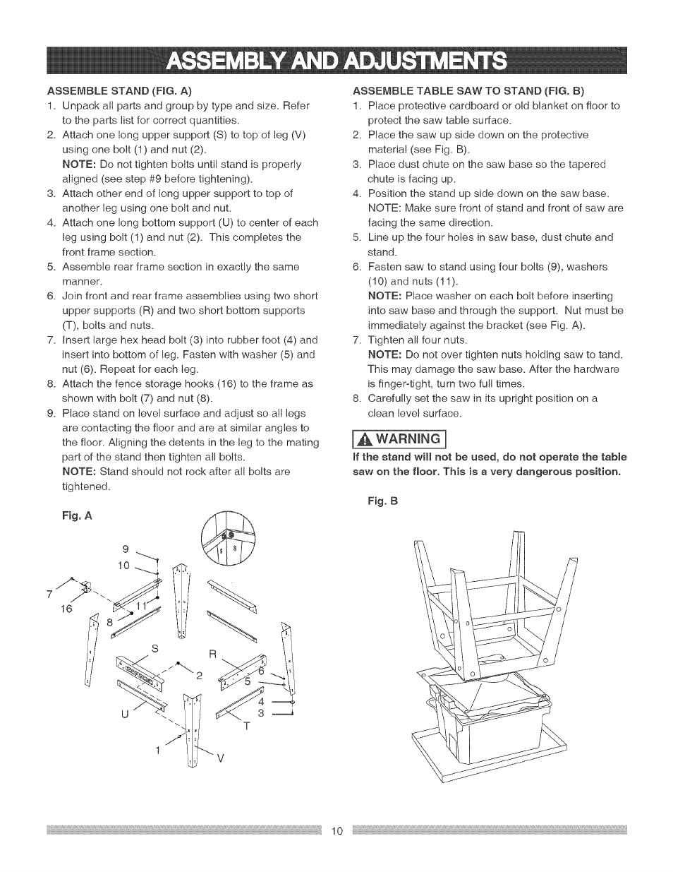 Craftsman 137.248840 User Manual | Page 10 / 30