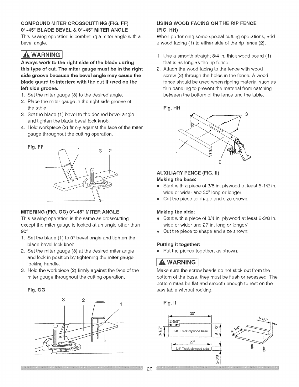 Craftsman 137.248840 User Manual | Page 20 / 30