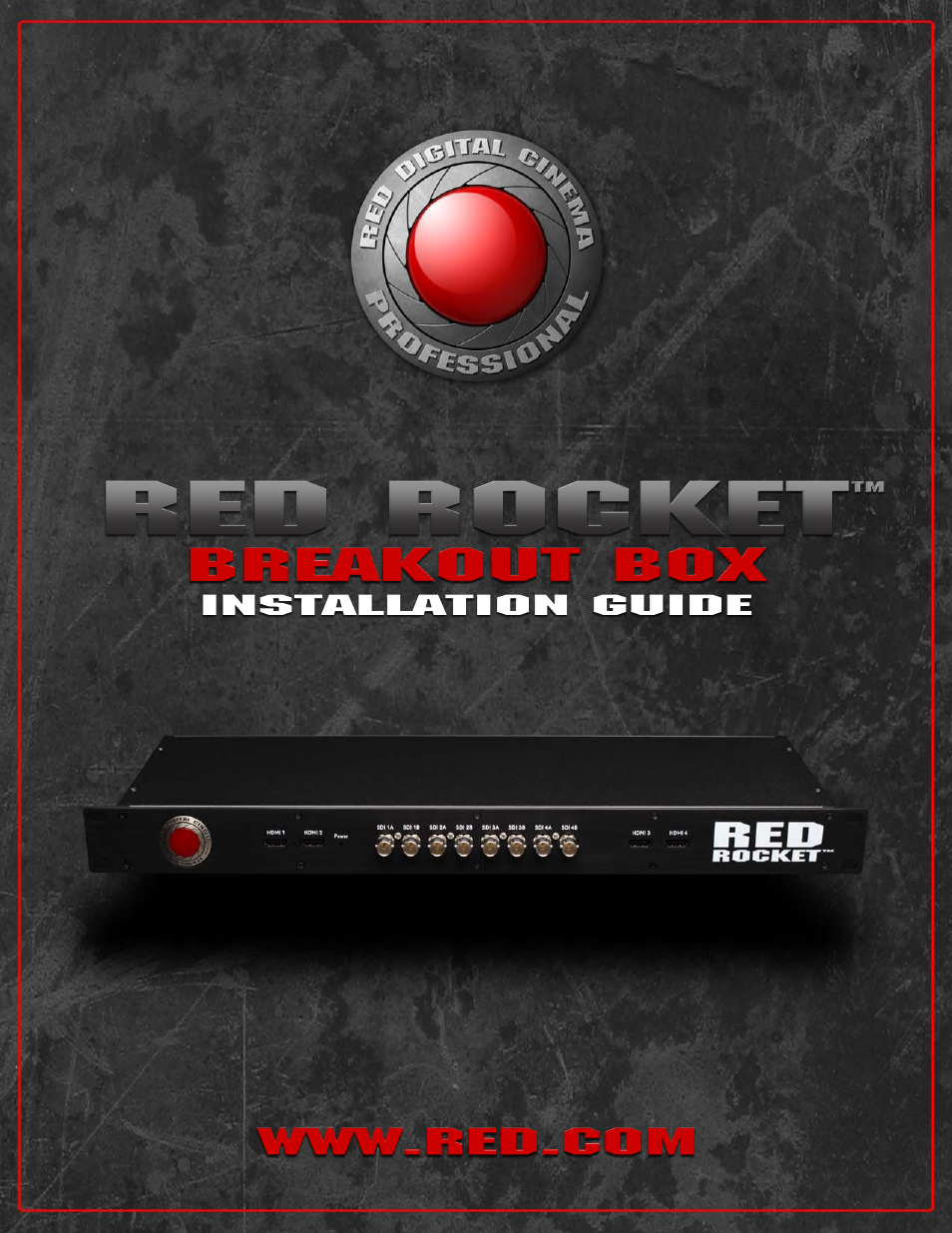 RED ROCKET BREAKOUT BOX User Manual | 20 pages