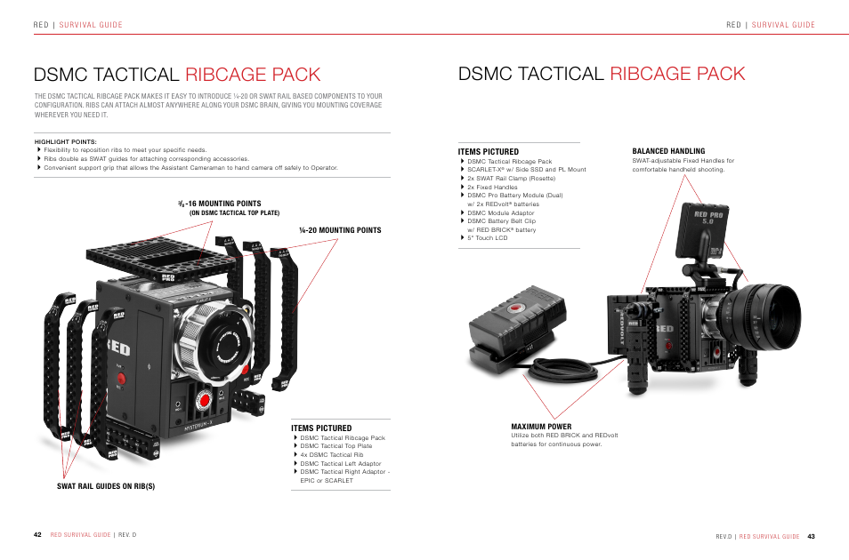 Dsmc tactical ribcage pack | RED SURVIVAL GUIDE User Manual | Page 22 / 37