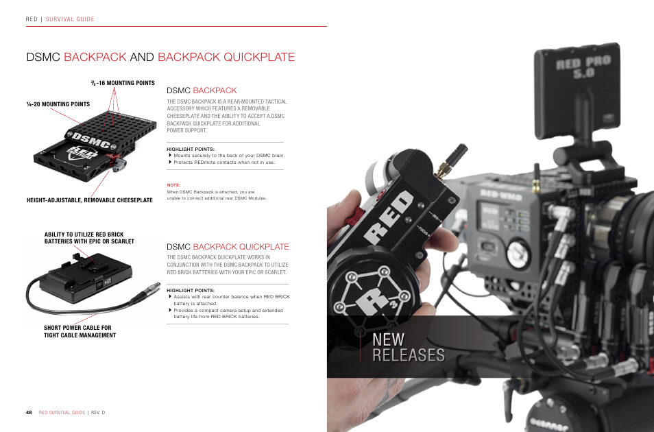 Dsmc backpack and backpack quickplate, New releases, Dsmc backpack quickplate dsmc backpack | RED SURVIVAL GUIDE User Manual | Page 25 / 37