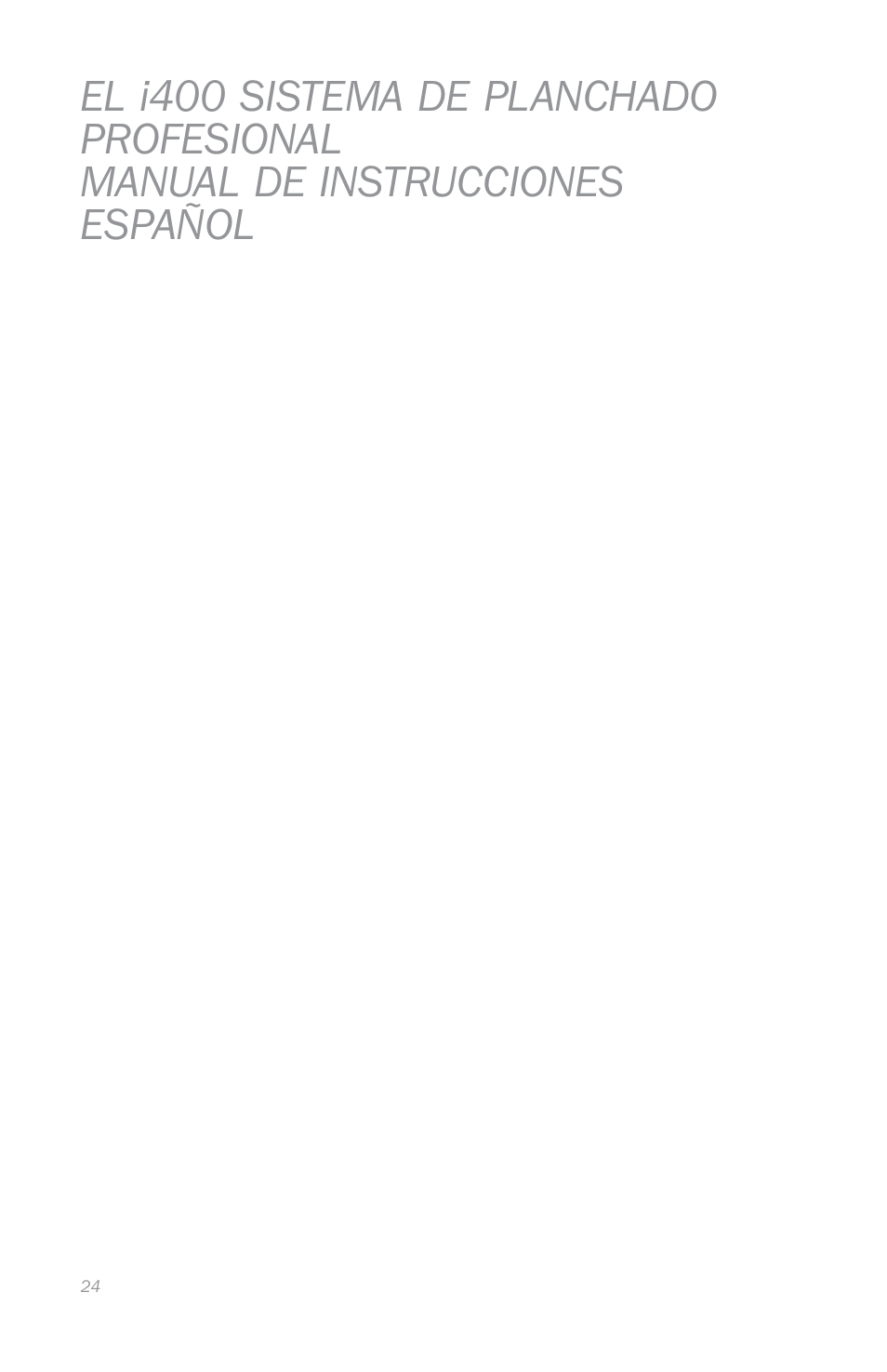 Reliable i400 User Manual | Page 28 / 40