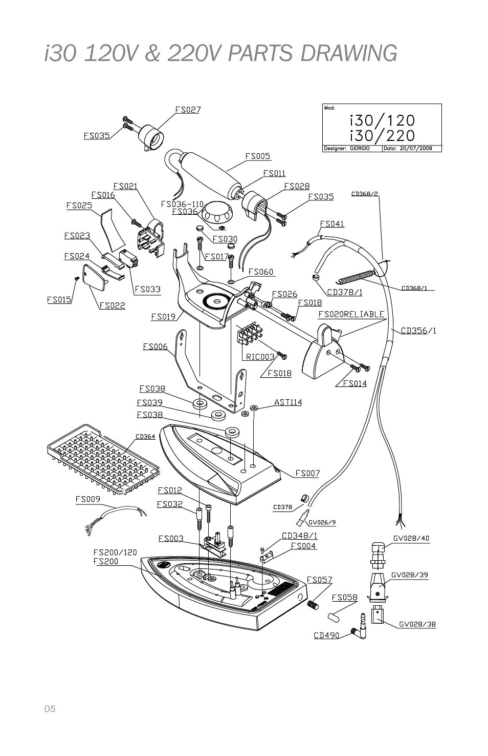 Reliable i30 User Manual | Page 7 / 21