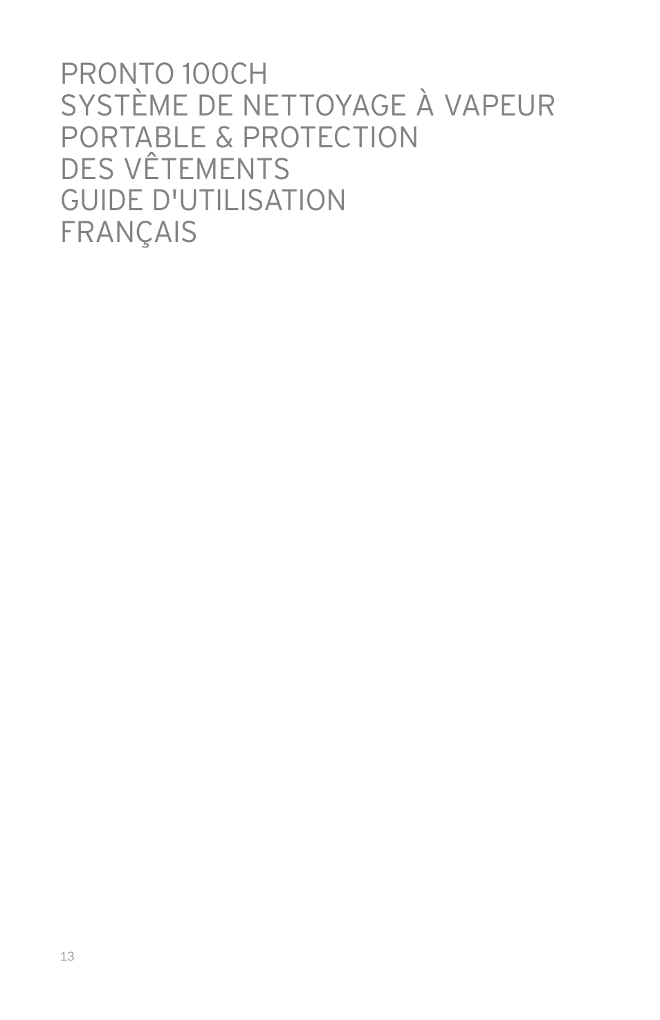 Reliable 100CH User Manual | Page 18 / 44