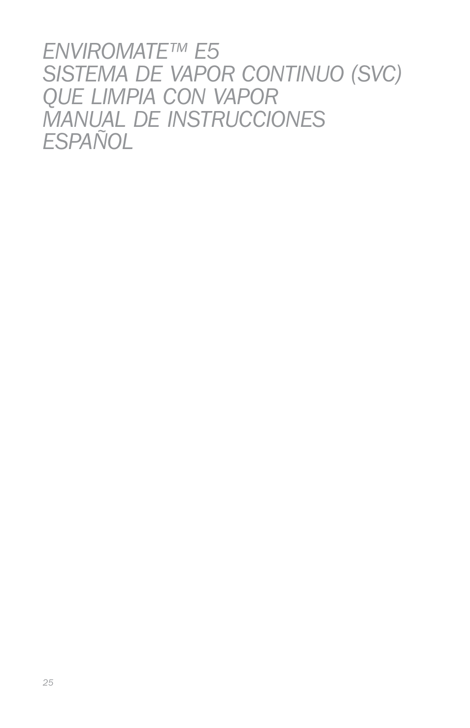 Reliable E5 User Manual | Page 27 / 39