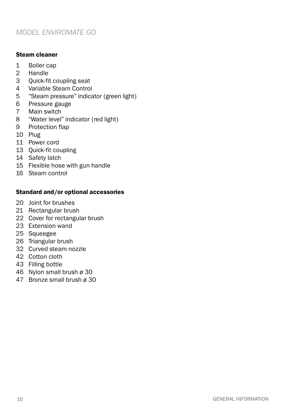 Reliable E40 User Manual | Page 12 / 34