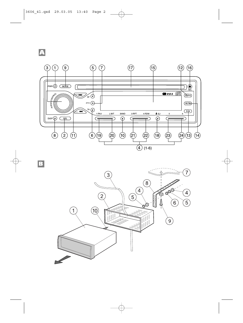 Vitek VT-3606 User Manual | Page 2 / 28