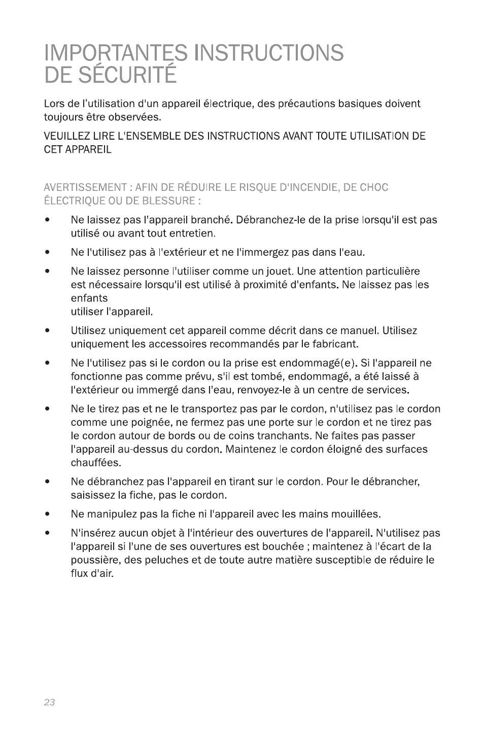 Reliable 2000CV User Manual | Page 26 / 64