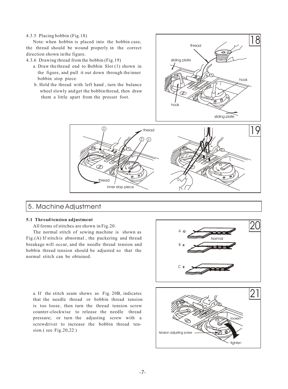 Т³гж 9, Machine adjustment | Reliable MSK-8420B User Manual | Page 10 / 59