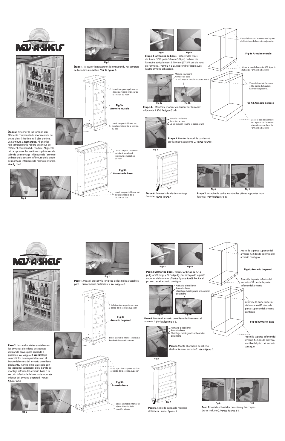 Rev-A-Shelf 432-BF-XX User Manual | Page 2 / 2