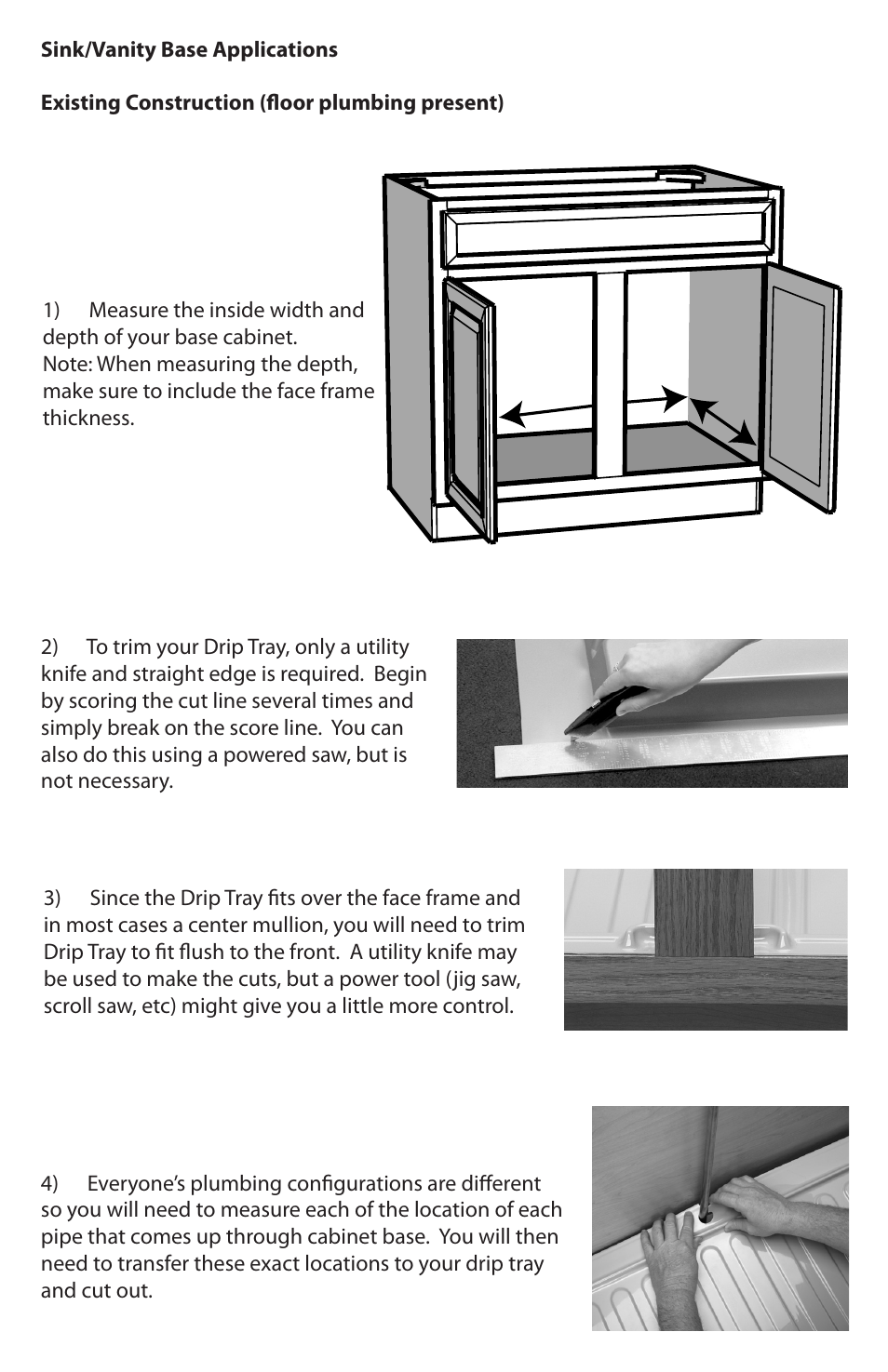 Rev-A-Shelf SBDT-Series User Manual | Page 3 / 8