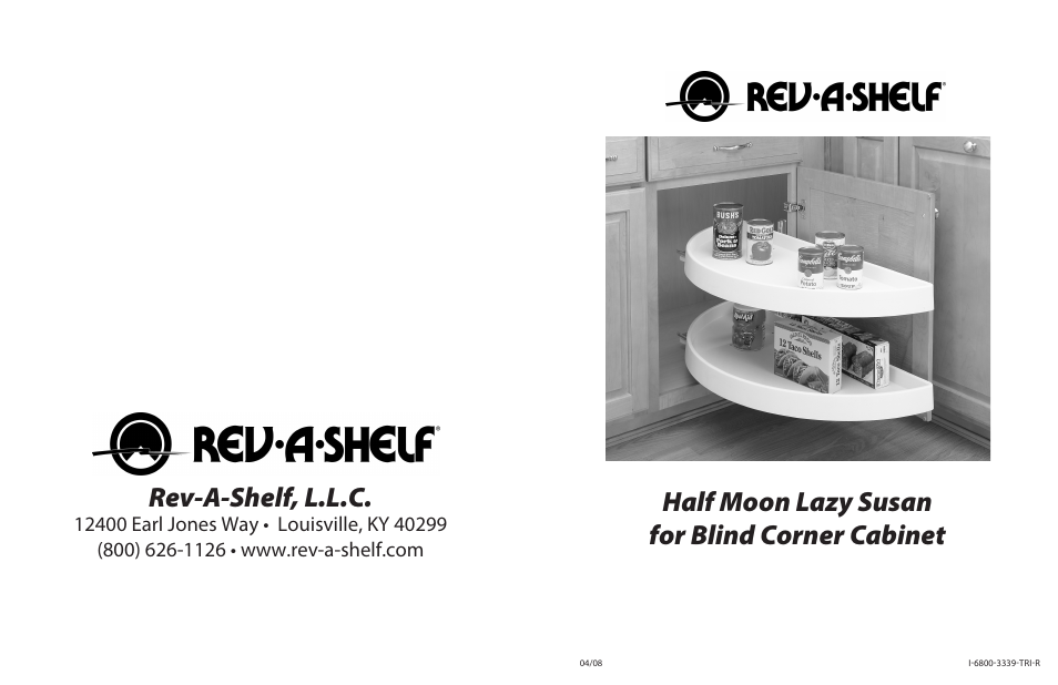 Rev-A-Shelf 6881-39-11-52 User Manual | 4 pages