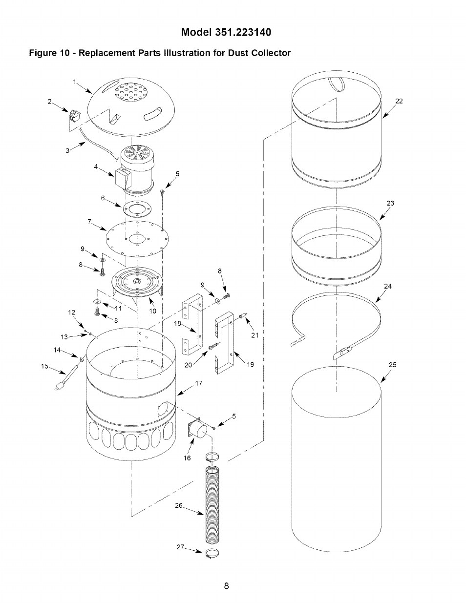 Craftsman 351.223140 User Manual | Page 8 / 16