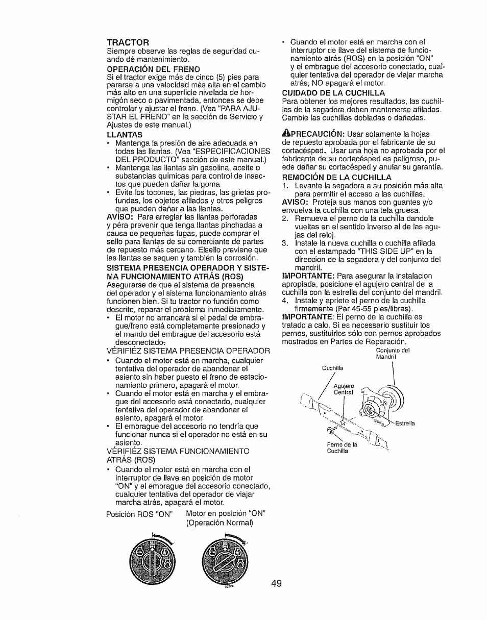 Tractor | Craftsman 917.28903 User Manual | Page 49 / 64