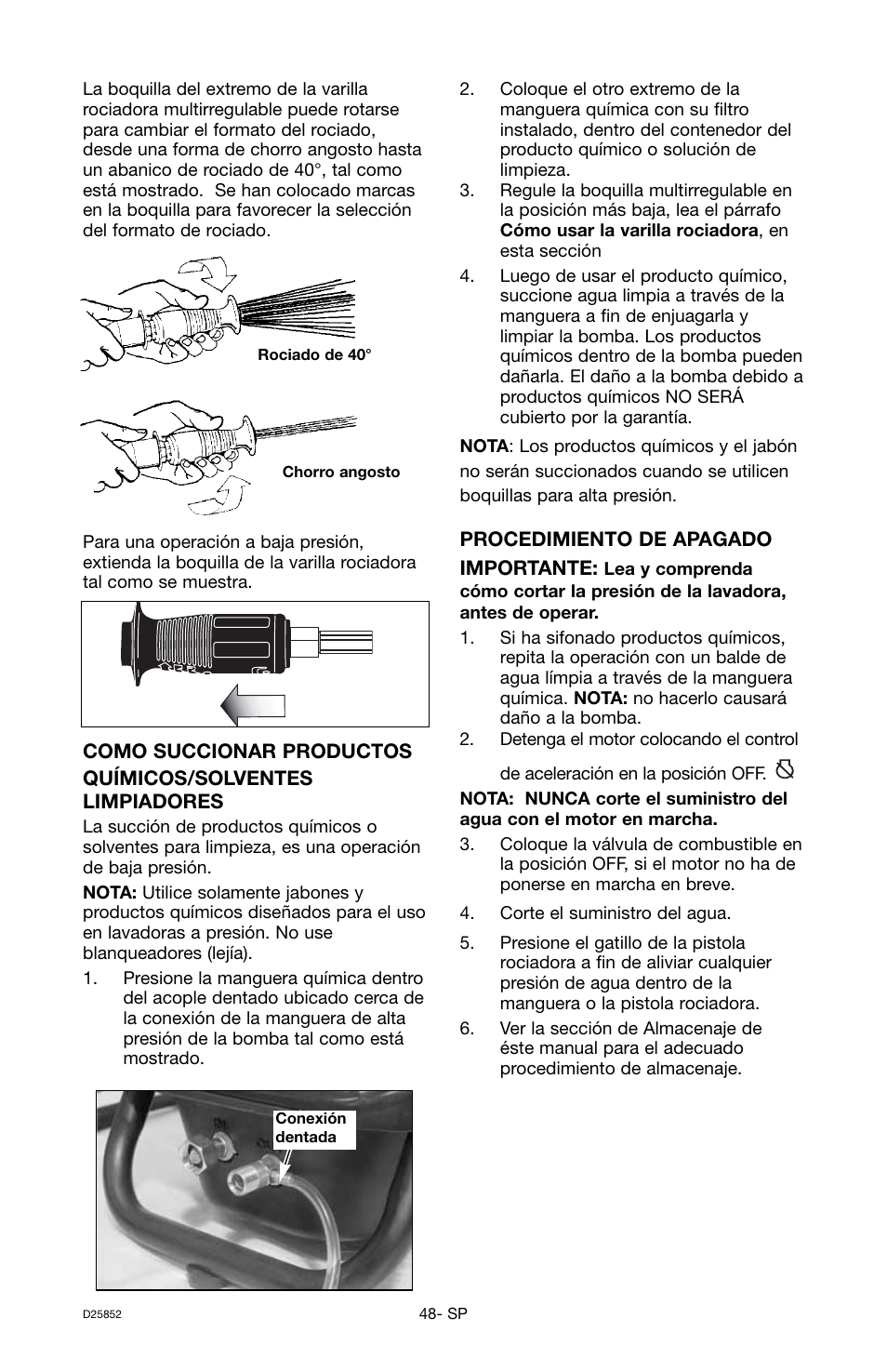 Craftsman D25852 User Manual | Page 32 / 44