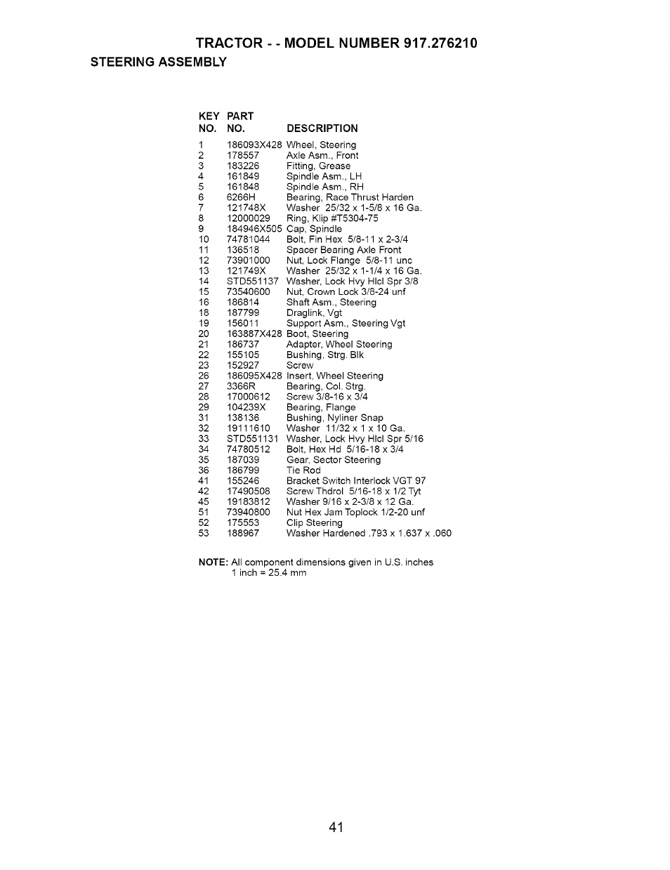 Craftsman 917.276210 User Manual | Page 41 / 56