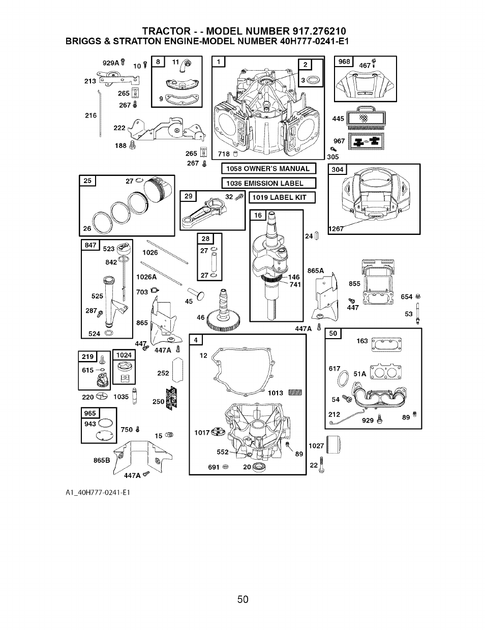 Craftsman 917.276210 User Manual | Page 50 / 56