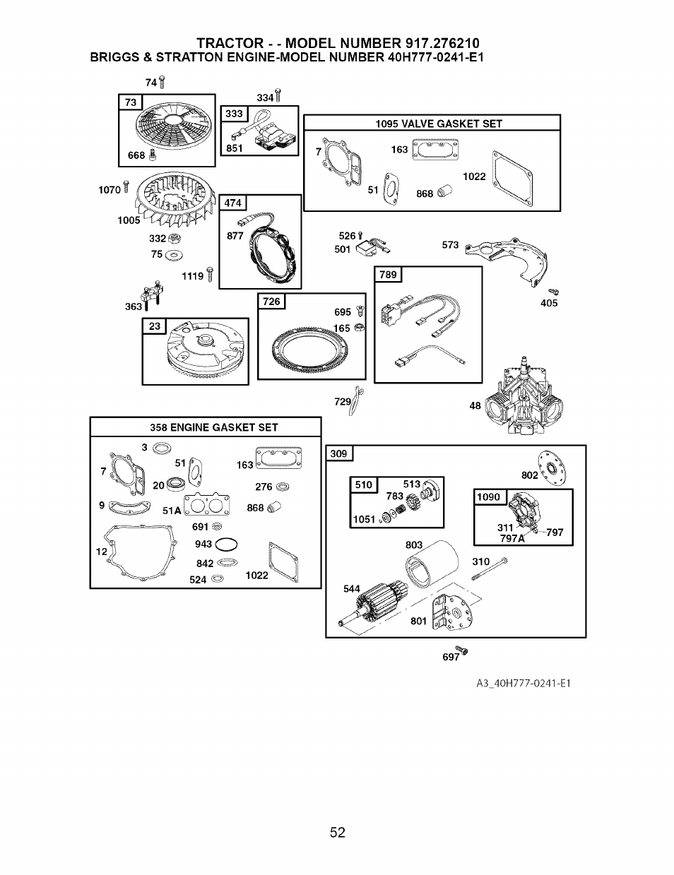 Craftsman 917.276210 User Manual | Page 52 / 56