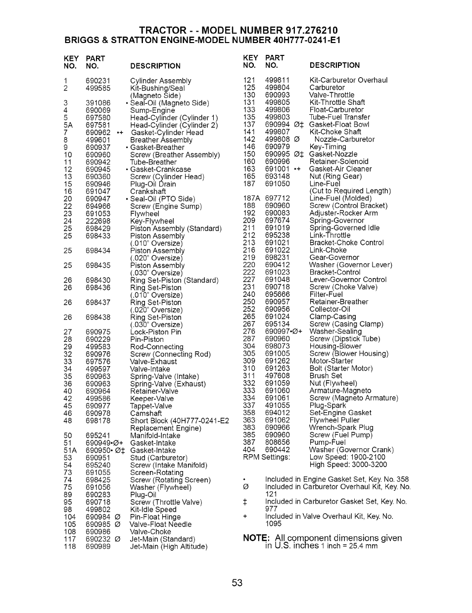 Craftsman 917.276210 User Manual | Page 53 / 56