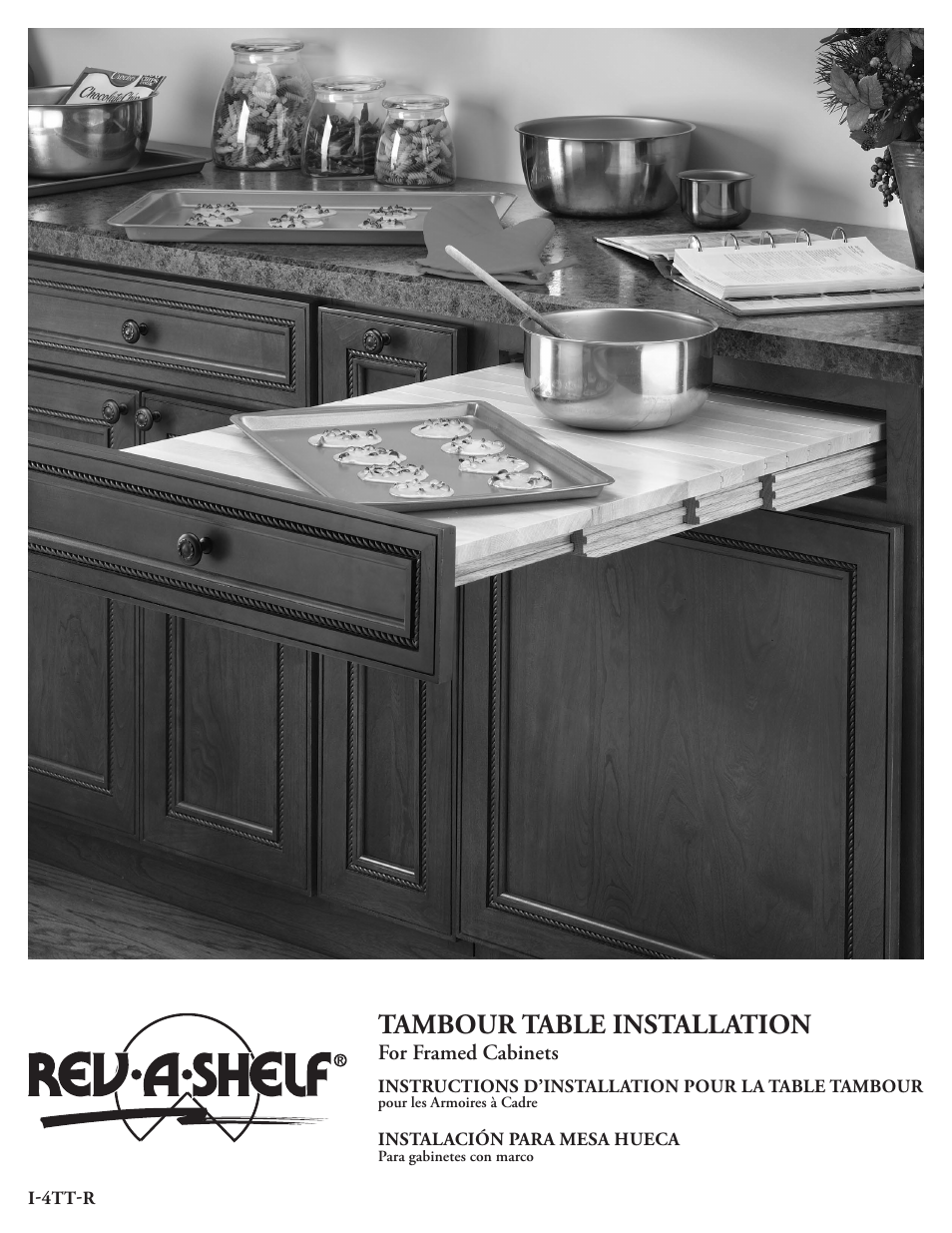 Rev-A-Shelf 4TT-2133-1 User Manual | 4 pages