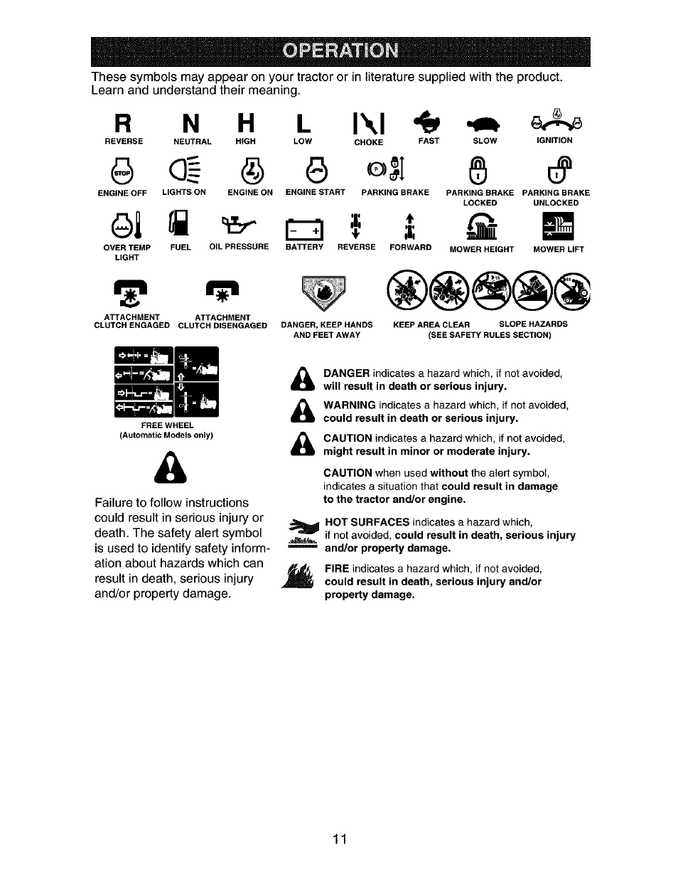 0 otfl | Craftsman 917.273763 User Manual | Page 11 / 56