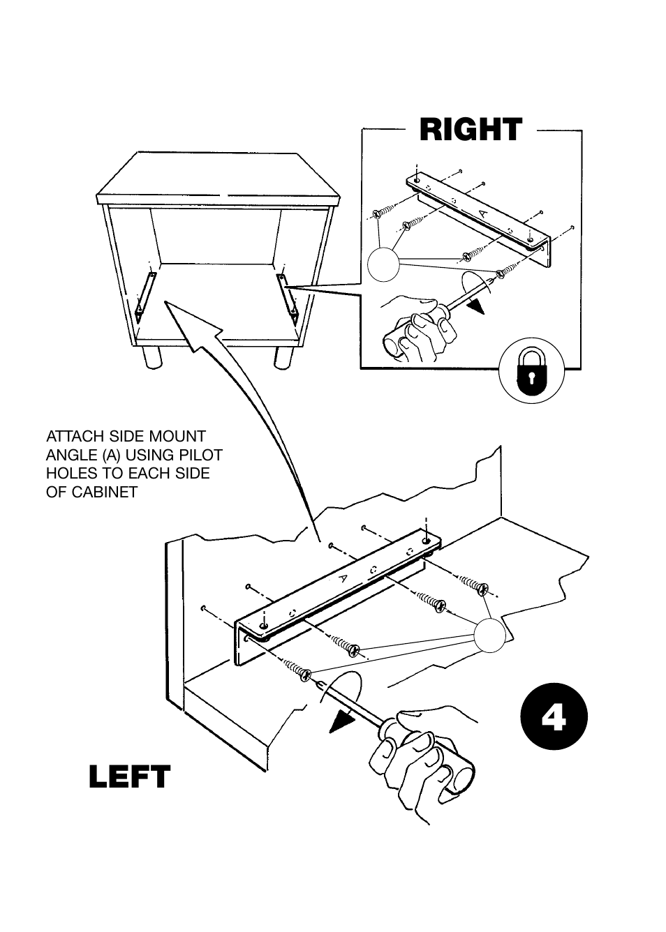 Right left | Rev-A-Shelf 5330-15CR User Manual | Page 10 / 22