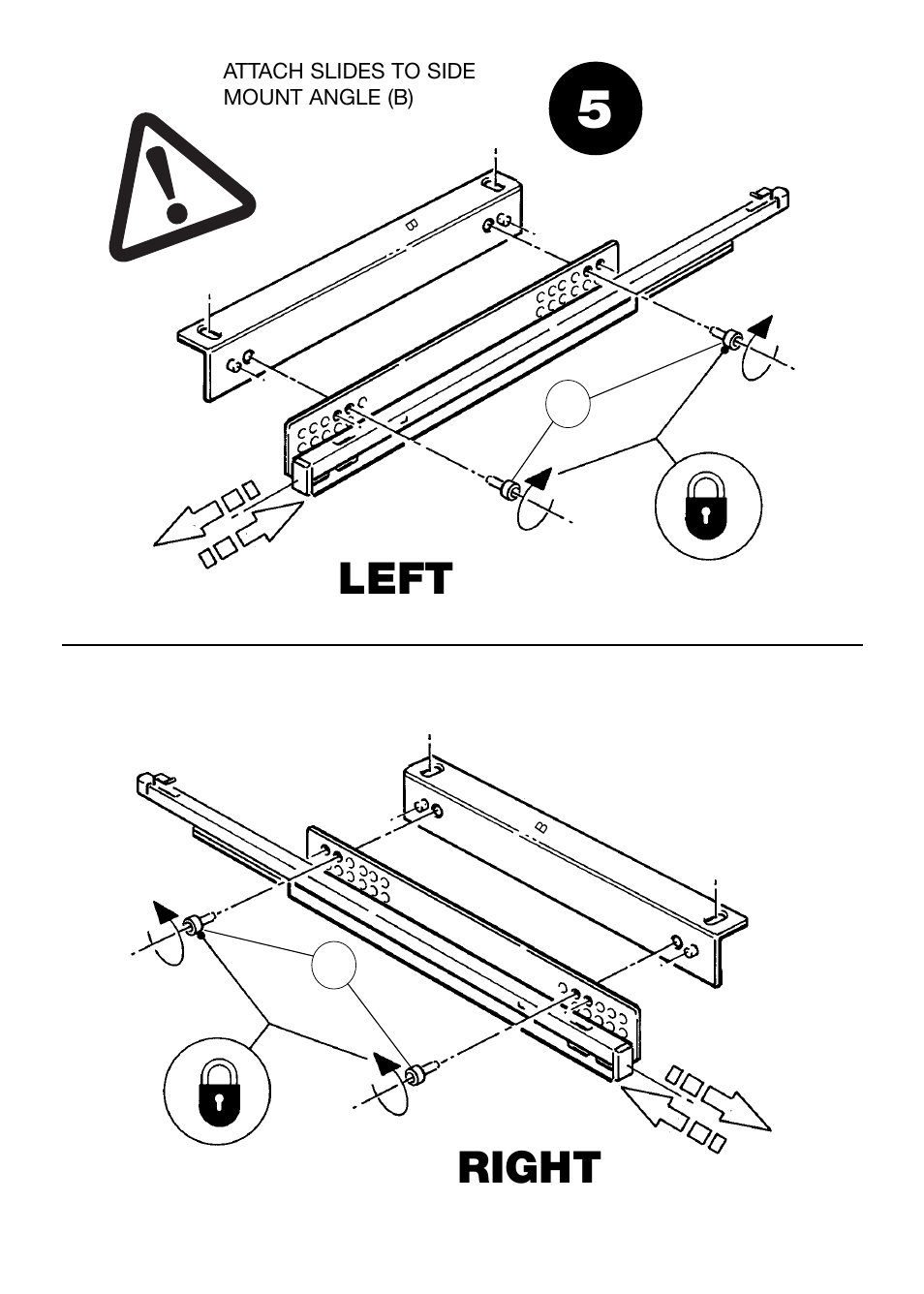 Right left | Rev-A-Shelf 5330-15CR User Manual | Page 11 / 22