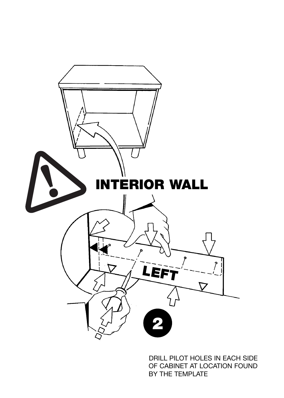 Interior wall left | Rev-A-Shelf 5330-15CR User Manual | Page 5 / 22