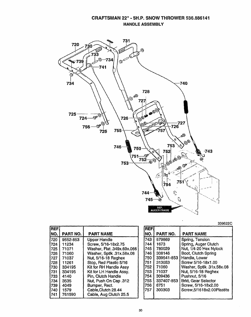 Craftsman 536.886141 User Manual | Page 30 / 63