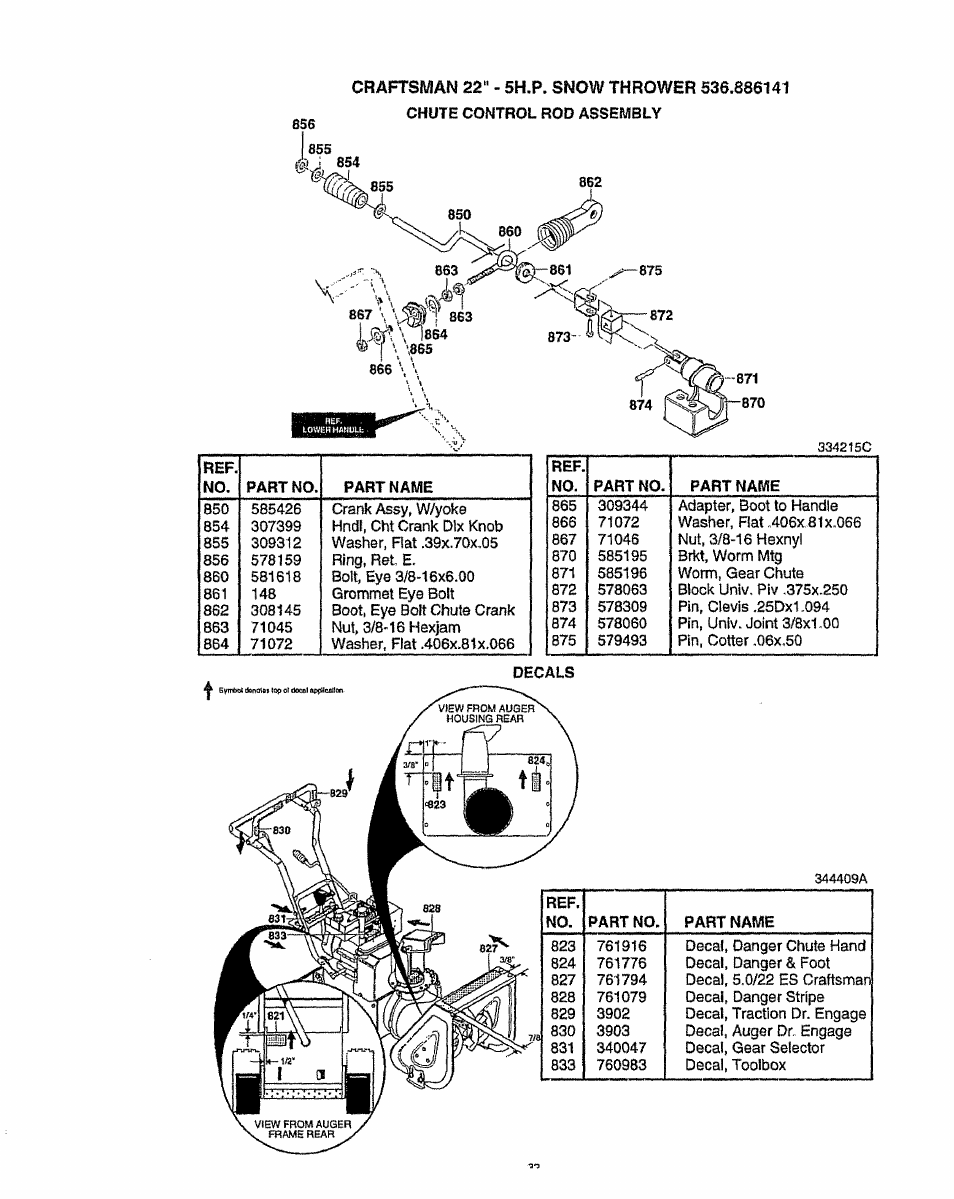 Craftsman 536.886141 User Manual | Page 32 / 63