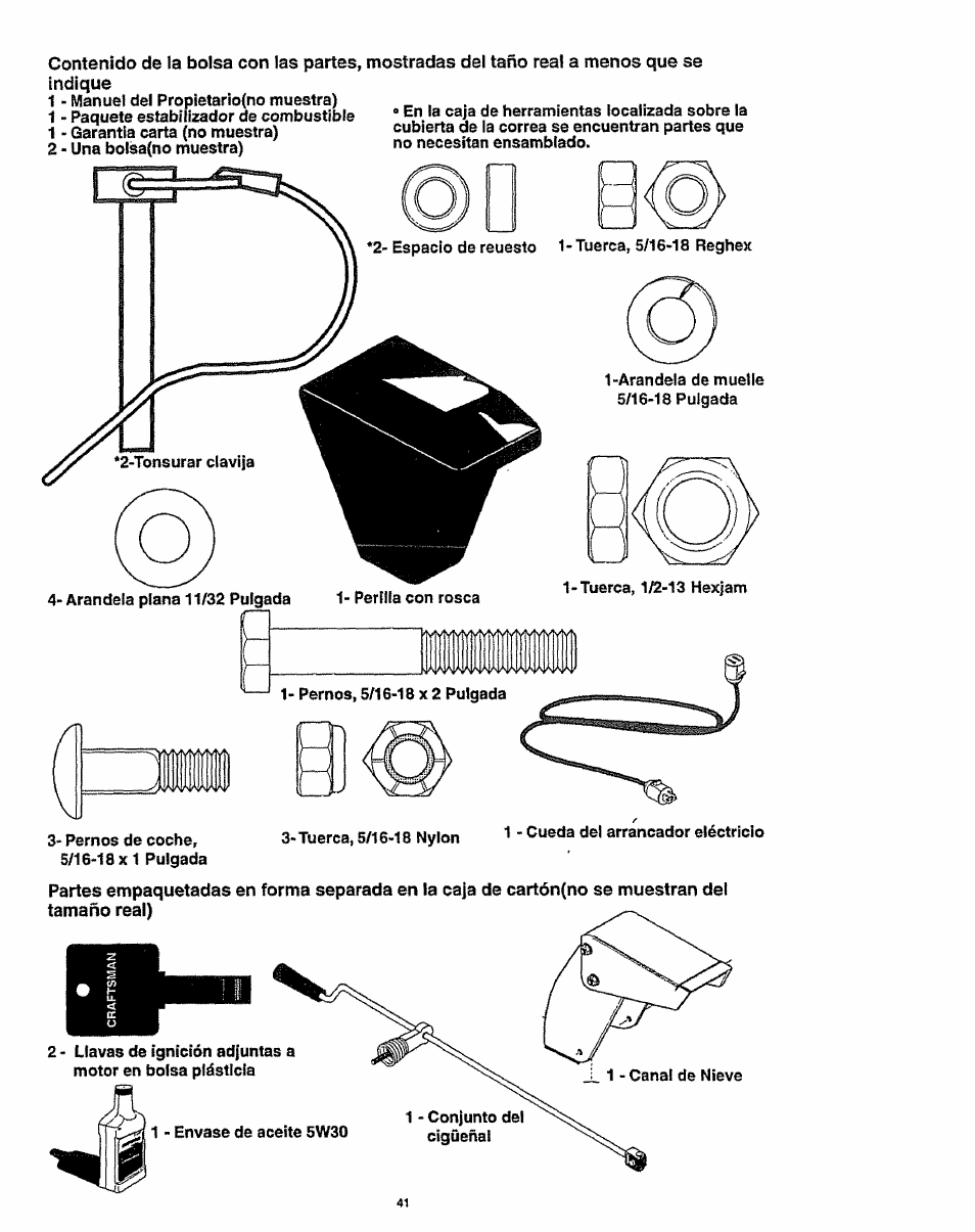 Craftsman 536.886141 User Manual | Page 41 / 63