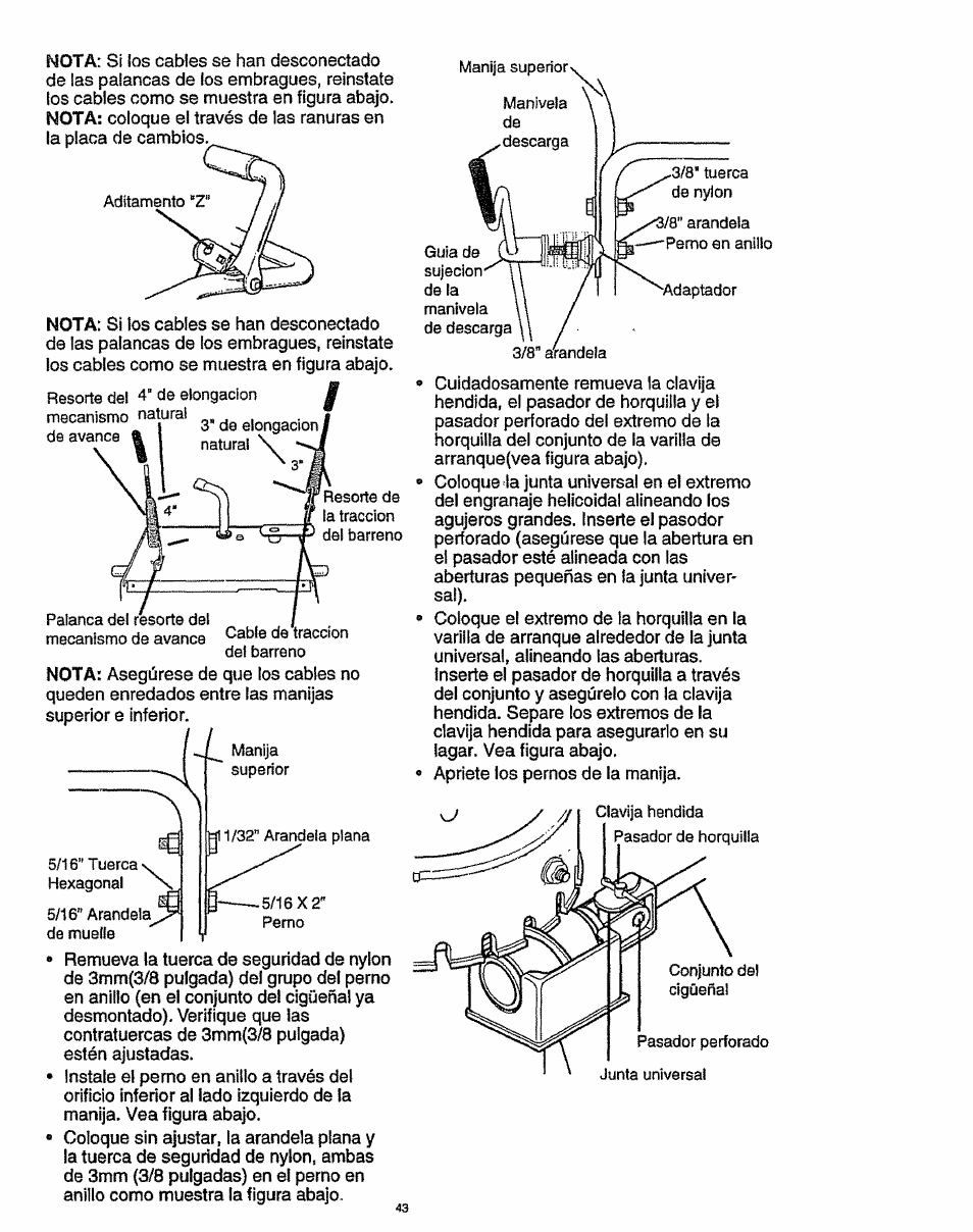 Craftsman 536.886141 User Manual | Page 43 / 63