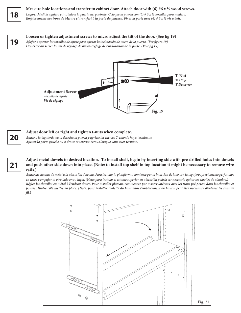 Rev-A-Shelf 448-TP-Series User Manual | Page 10 / 12