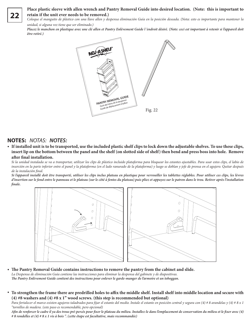 Rev-A-Shelf 448-TP-Series User Manual | Page 11 / 12