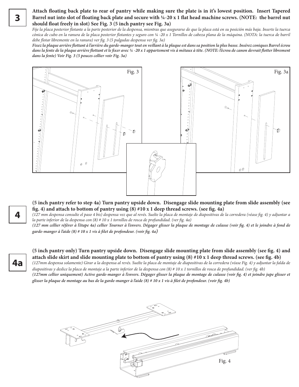 Rev-A-Shelf 448-TP-Series User Manual | Page 5 / 12