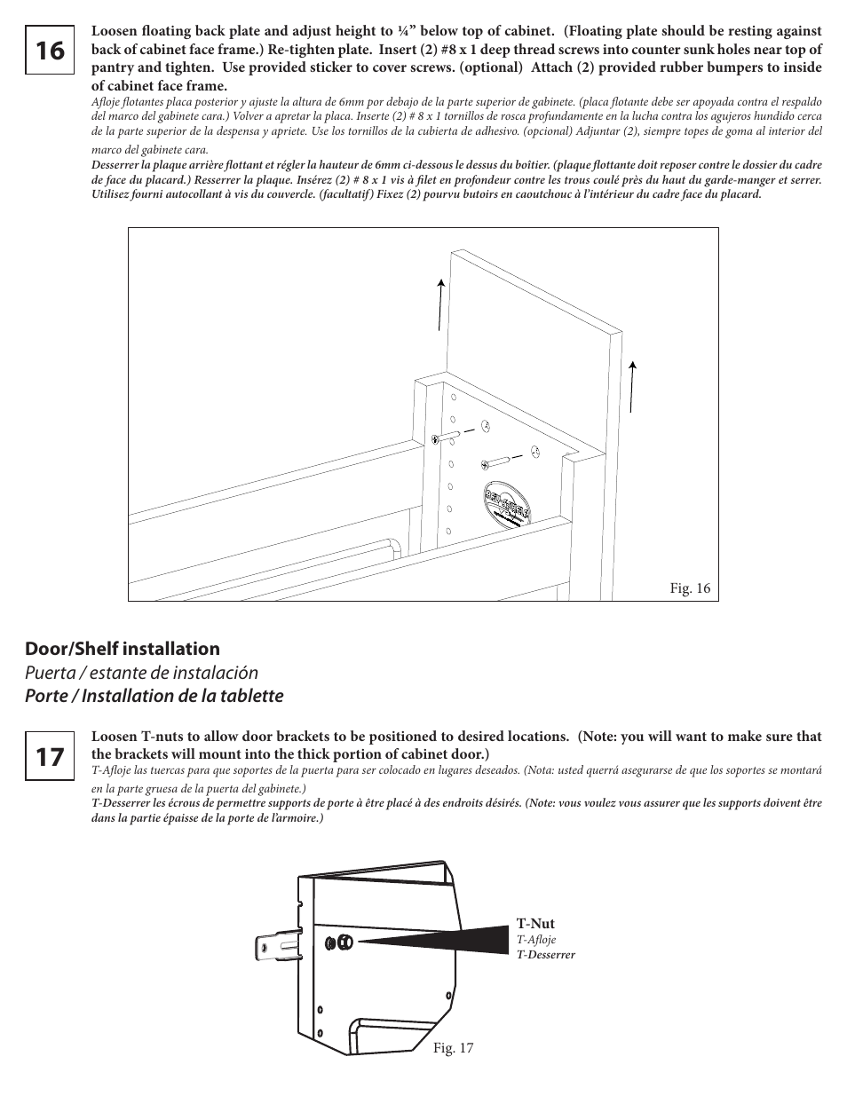 Rev-A-Shelf 448-TP-Series User Manual | Page 9 / 12