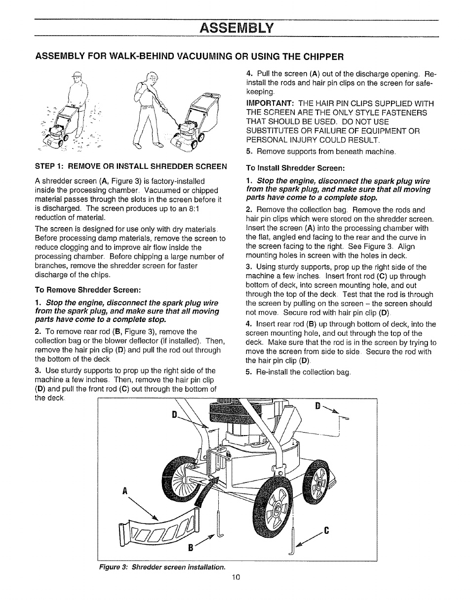 Assembly | Craftsman 987.799601 User Manual | Page 10 / 44