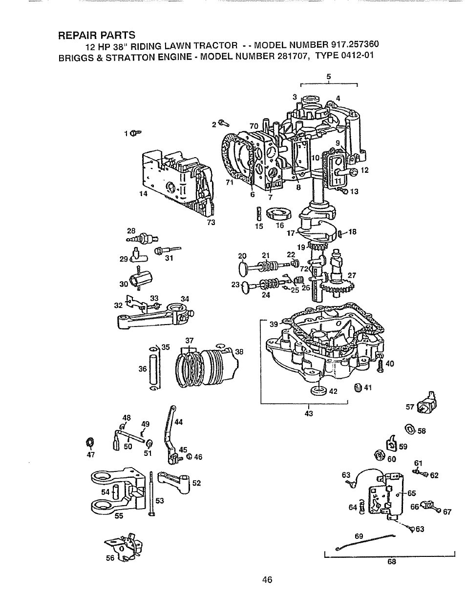 Craftsman 917.257360 User Manual | Page 46 / 52