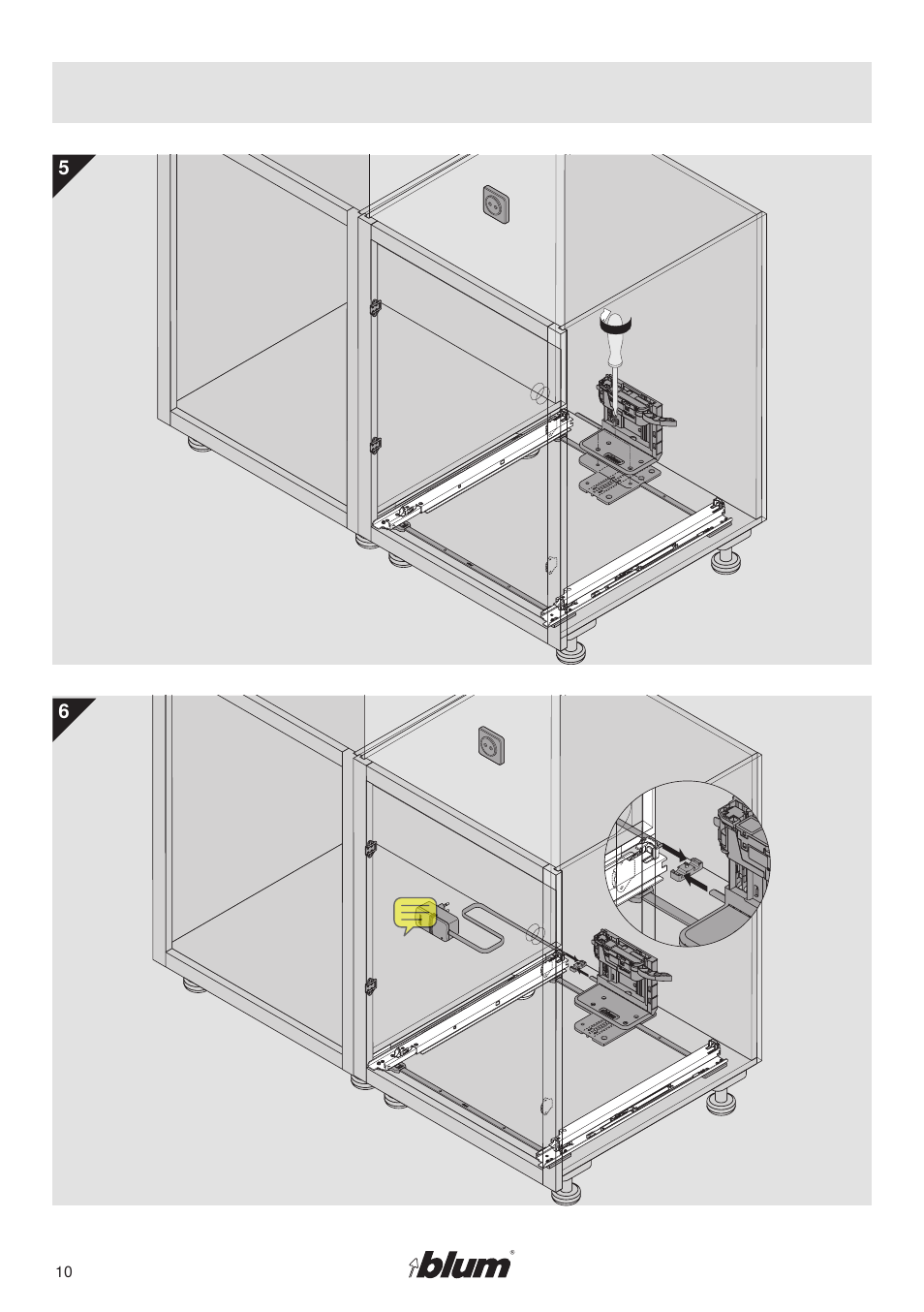 Rev-A-Shelf SERVO-DRIVE uno User Manual | Page 10 / 16