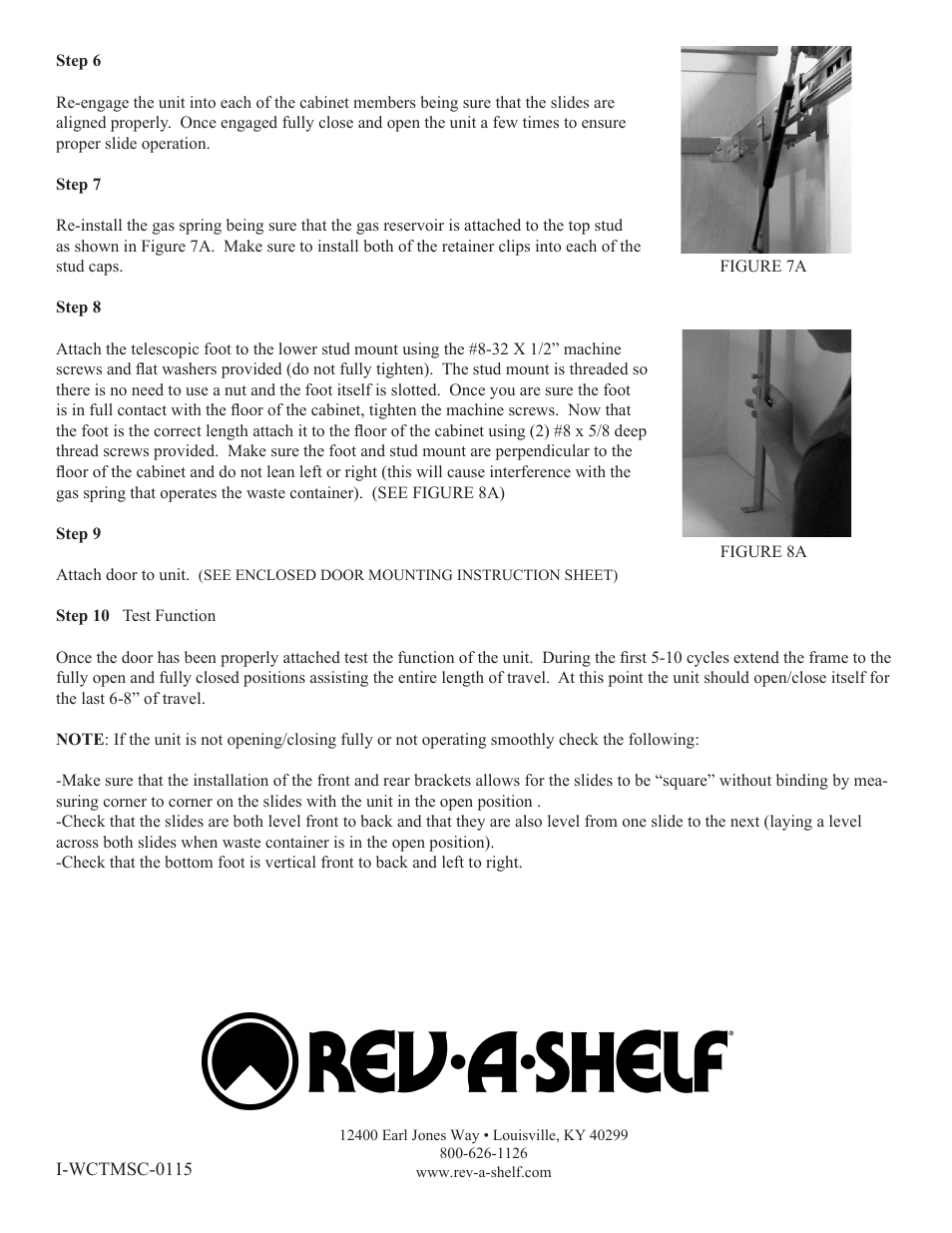 Rev-A-Shelf 4WCTM-RM-2150DM-2 User Manual | Page 4 / 4