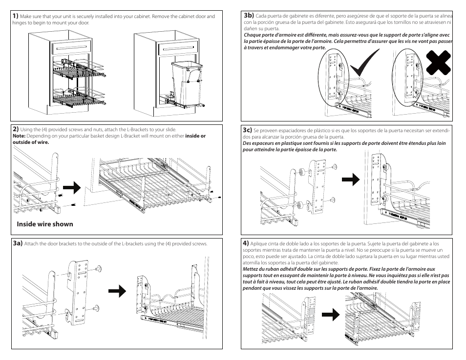 Rev-A-Shelf RV DM KIT User Manual | Page 2 / 4