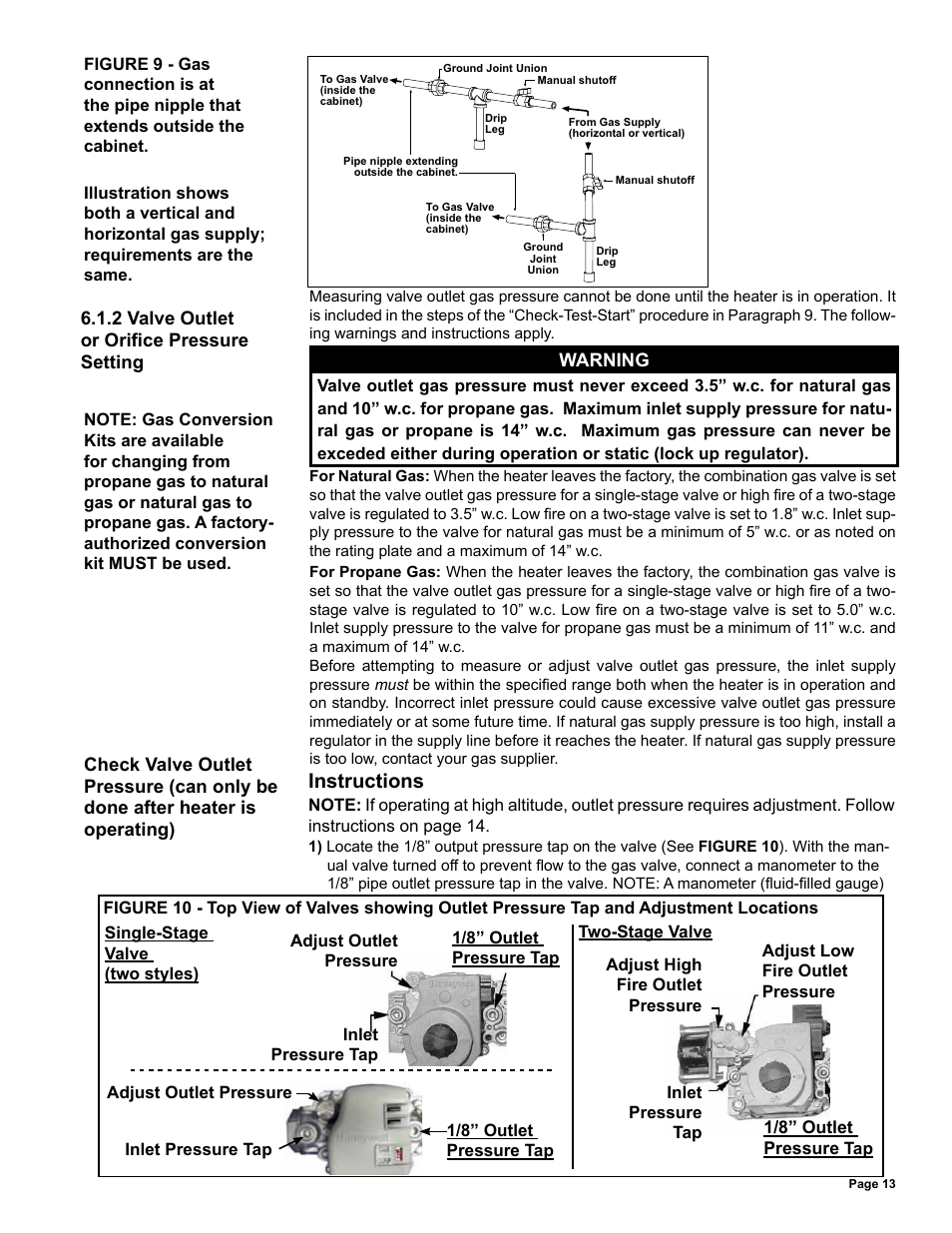 Instructions | Reznor UDAS Unit Installation Manual User Manual | Page 13 / 40
