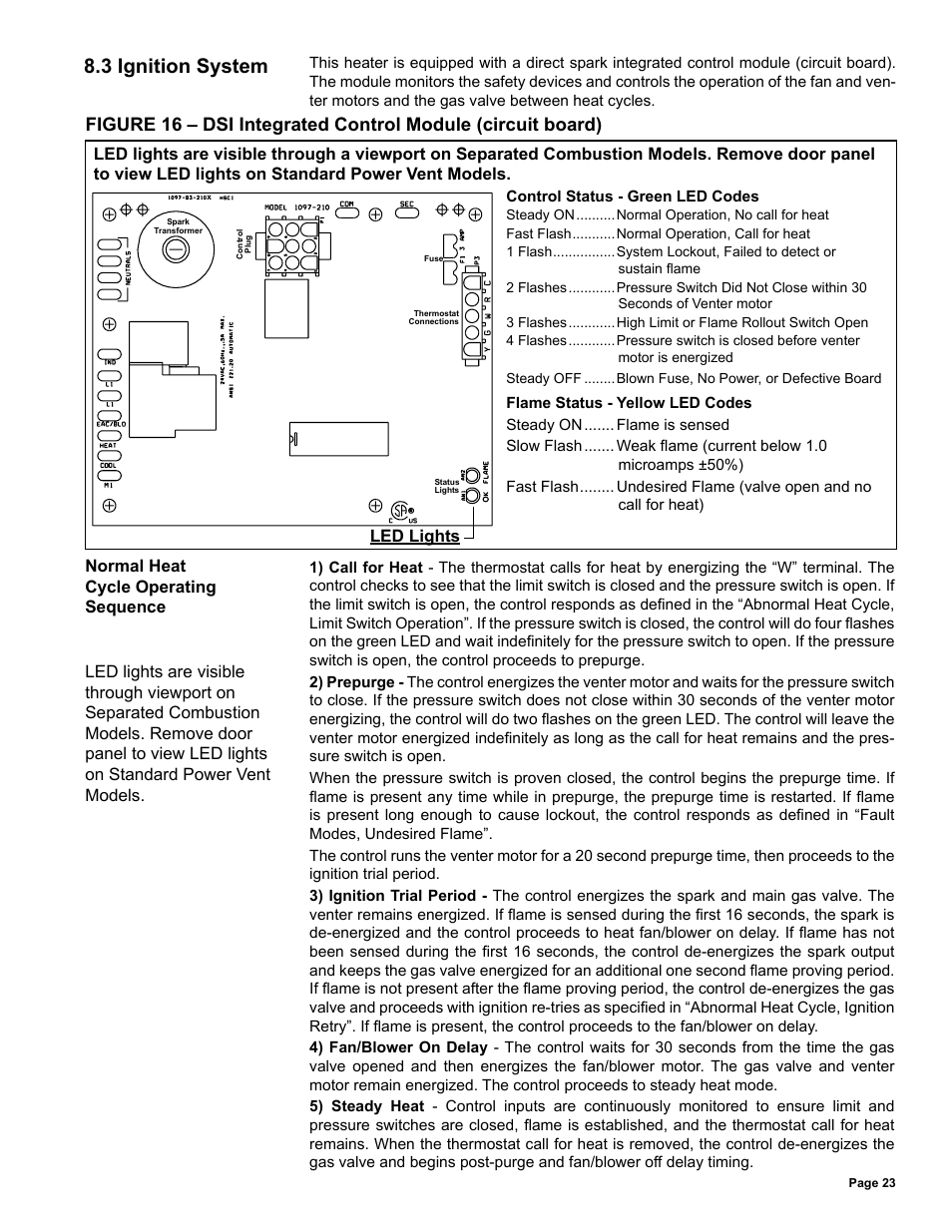 3 ignition system | Reznor UDAS Unit Installation Manual User Manual | Page 23 / 40