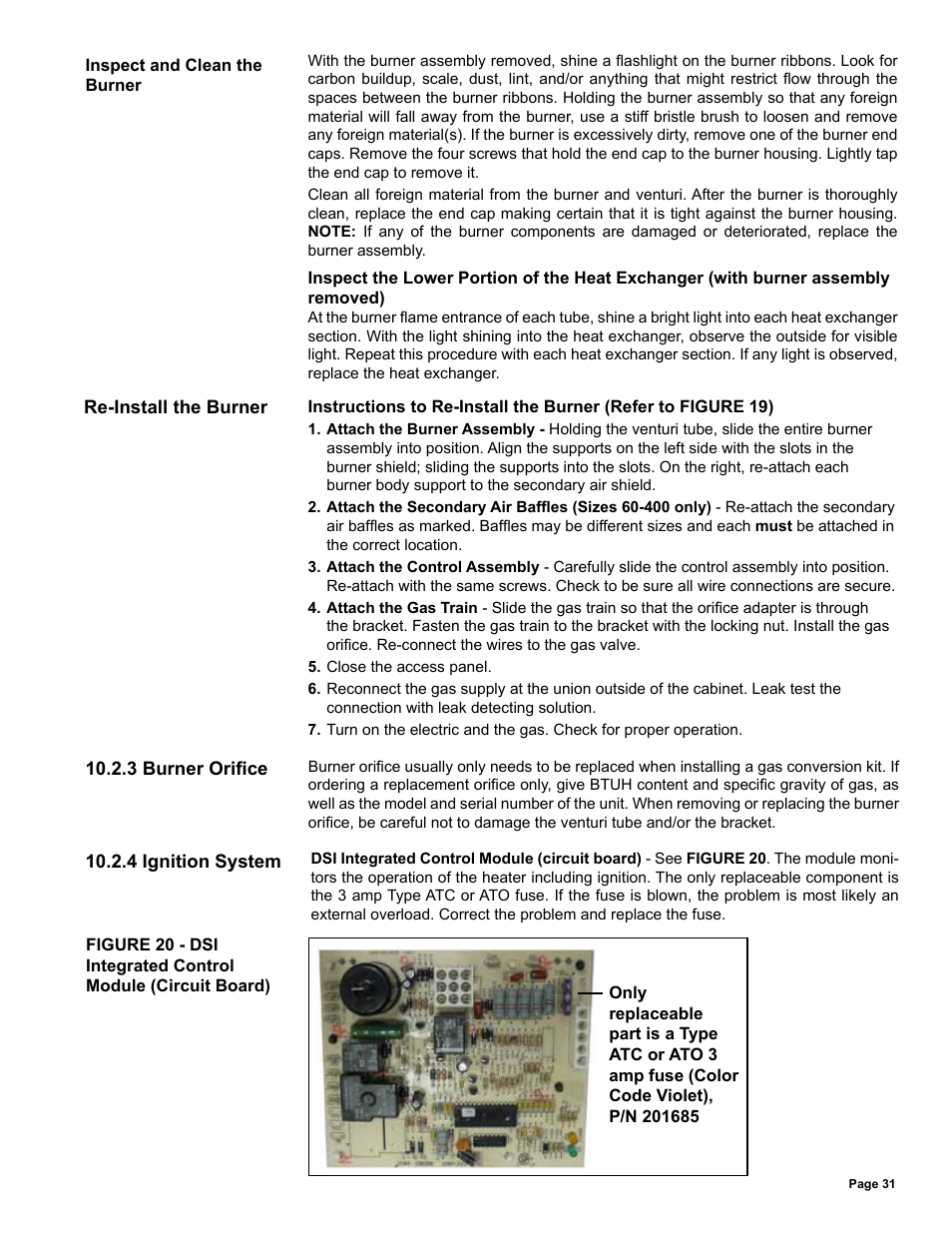 Reznor UDAS Unit Installation Manual User Manual | Page 31 / 40