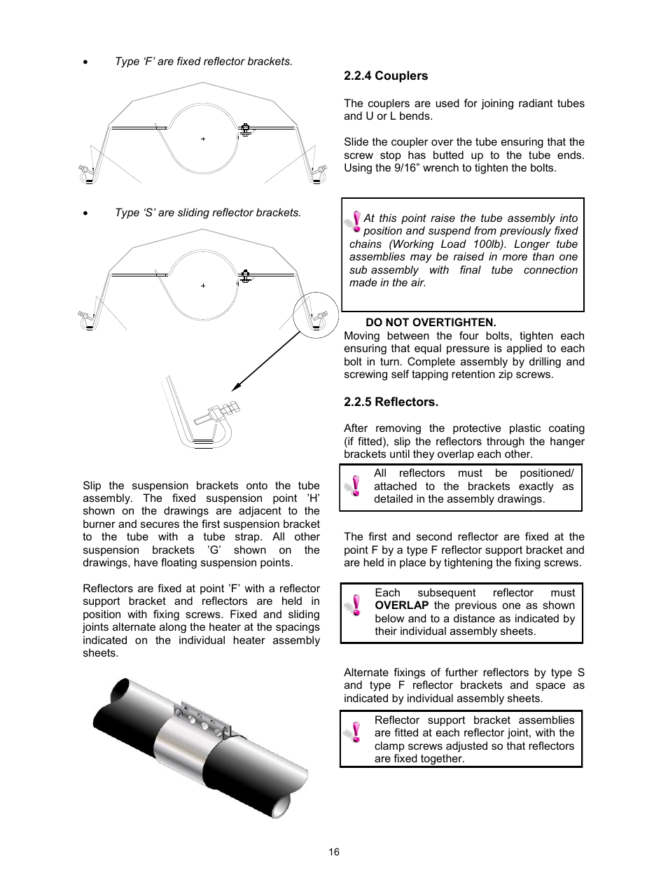 Reznor VPS Unit Installation Manual User Manual | Page 16 / 44