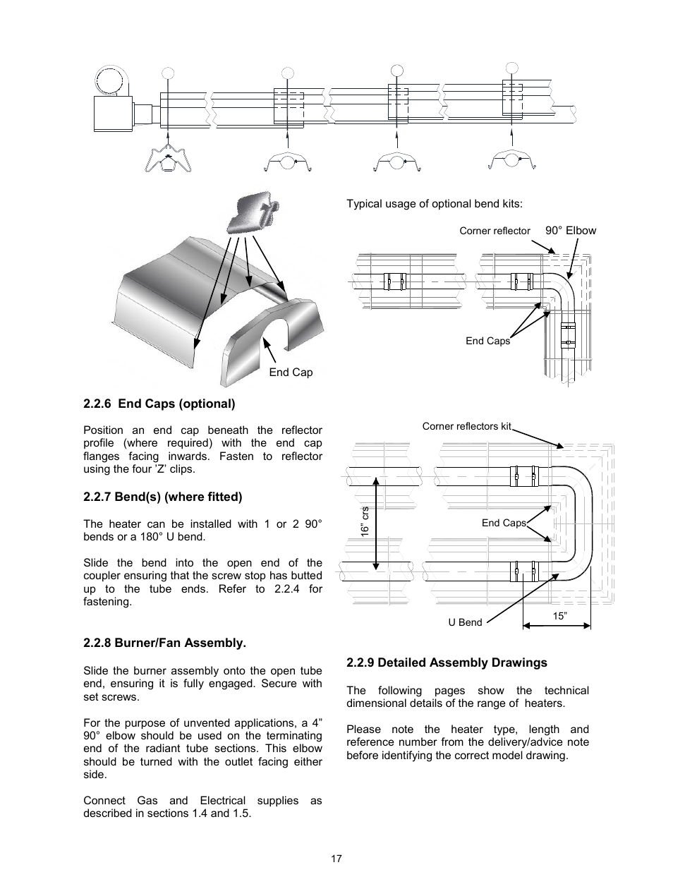 Reznor VPS Unit Installation Manual User Manual | Page 17 / 44
