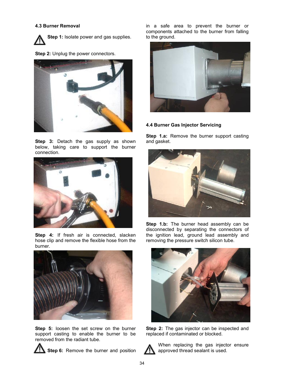 Reznor VPS Unit Installation Manual User Manual | Page 34 / 44