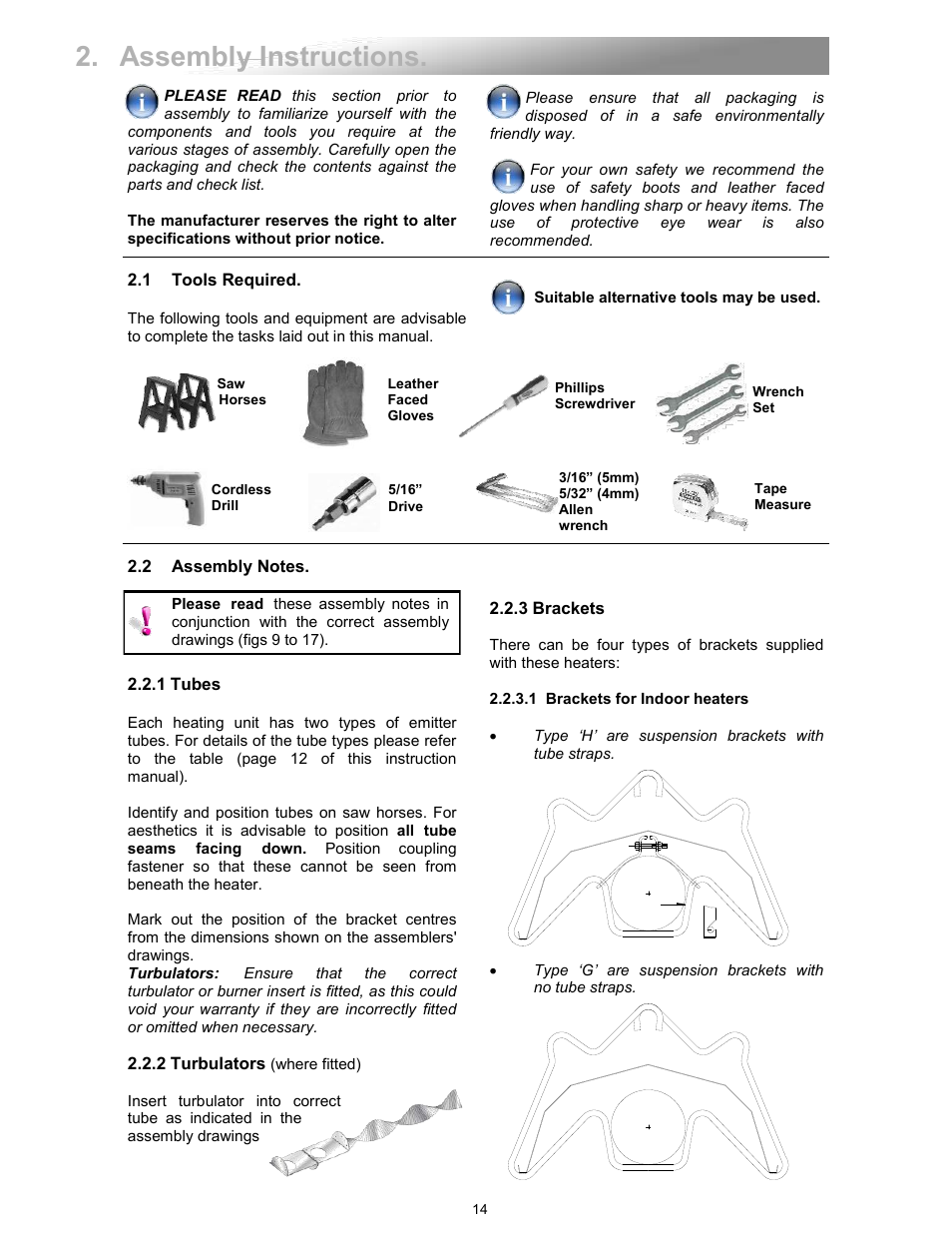 Assembly instructions | Reznor VPT Unit Installation Manual User Manual | Page 14 / 40