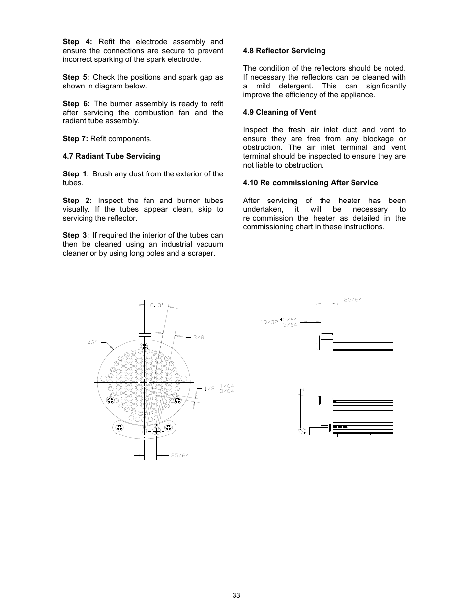 Reznor VPT Unit Installation Manual User Manual | Page 33 / 40