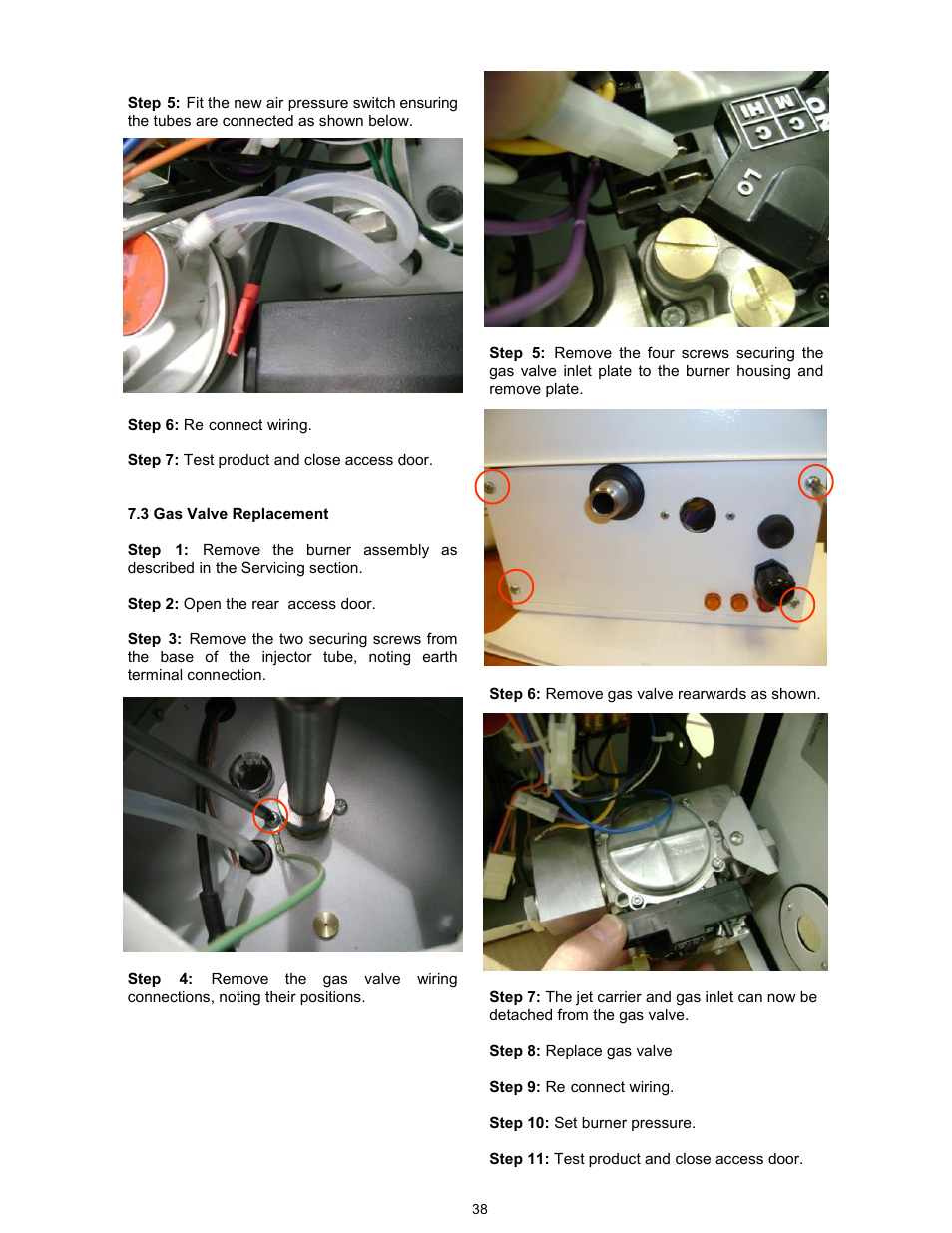 Reznor VPT Unit Installation Manual User Manual | Page 38 / 40